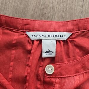 Banana Republic Scarlet Button-Up Shirt